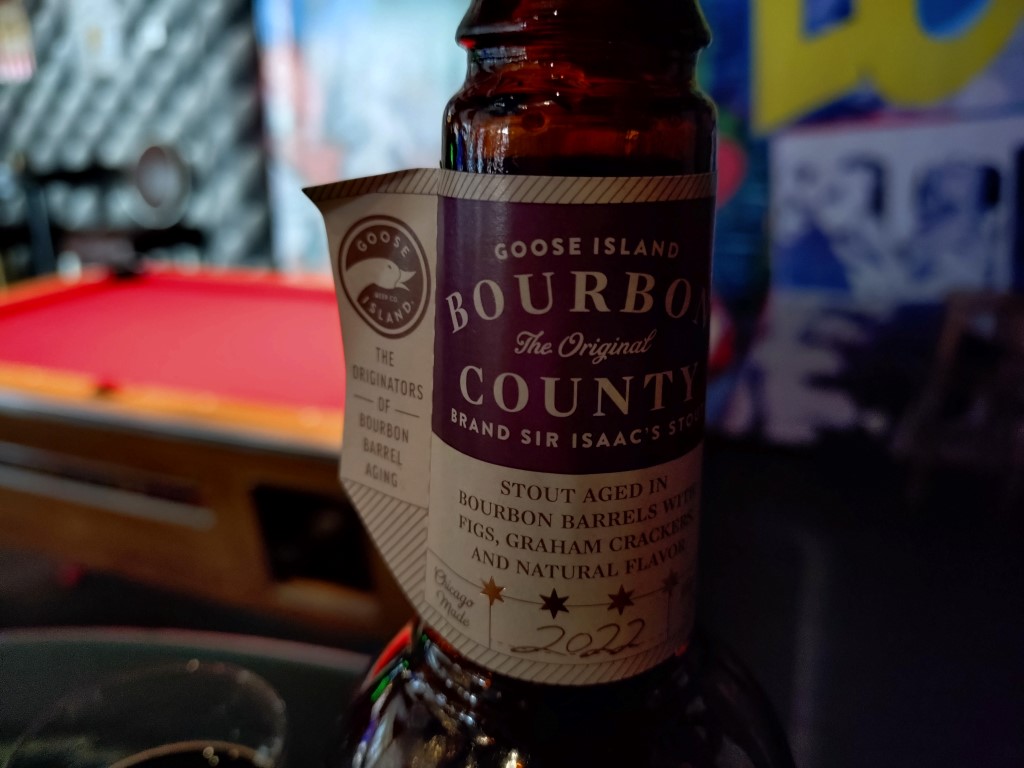 Goose Island Bourbon County Brand Sir Isaac's Stout 2022
